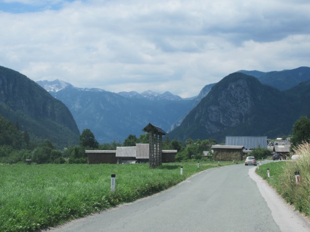 Boeren landschap nabij Bled